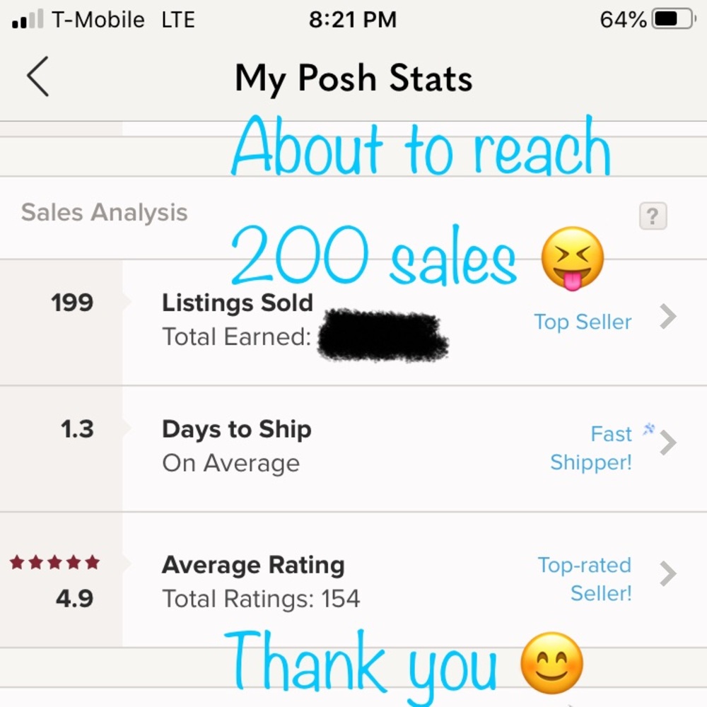 Almost reach 200 sales 😁 THANK YOU TO ALL